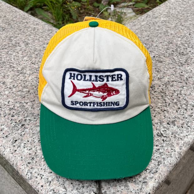 (dead stock) Hollister 홀리스터 트러커 매쉬캡