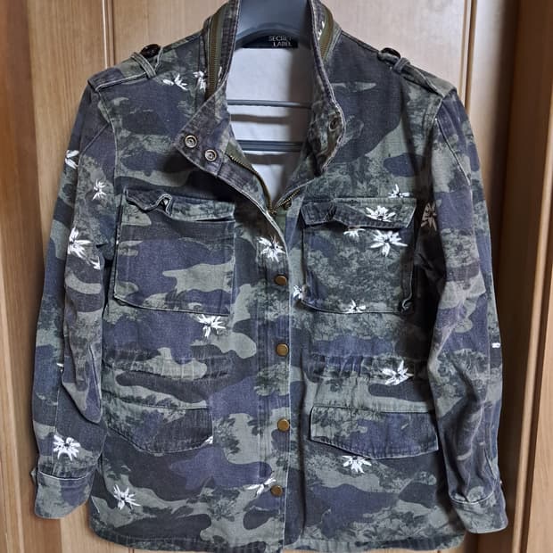 씨크릿라벨 야상자켓 S