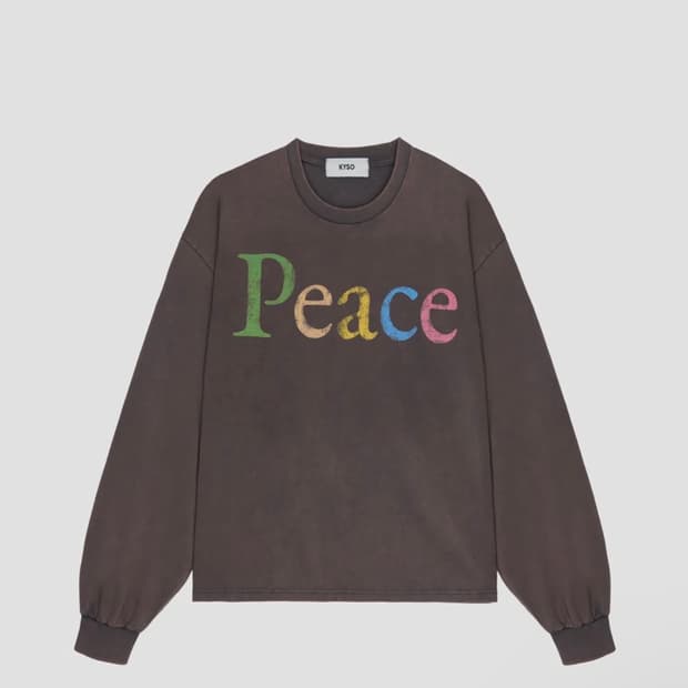 카이소 피스 롱슬리브 페디드 퍼플