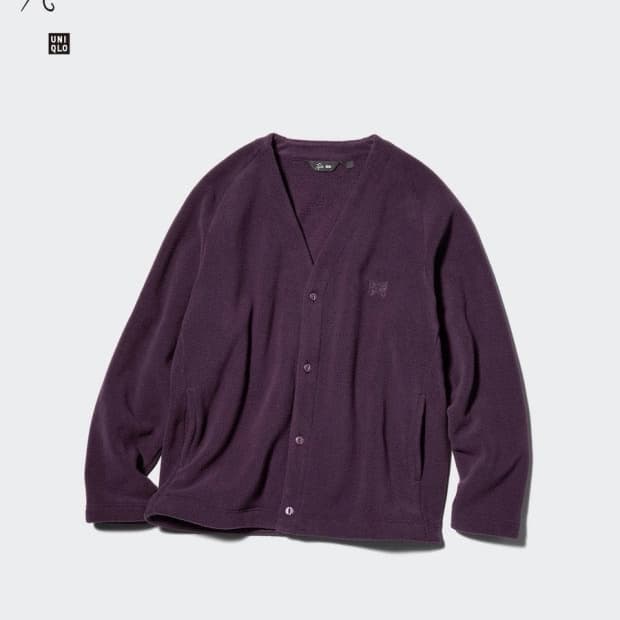 needles 니들스 유니클로 퍼플 L