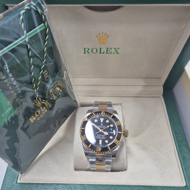 롤렉스 서브마리너 오토매틱 흑콤 시계