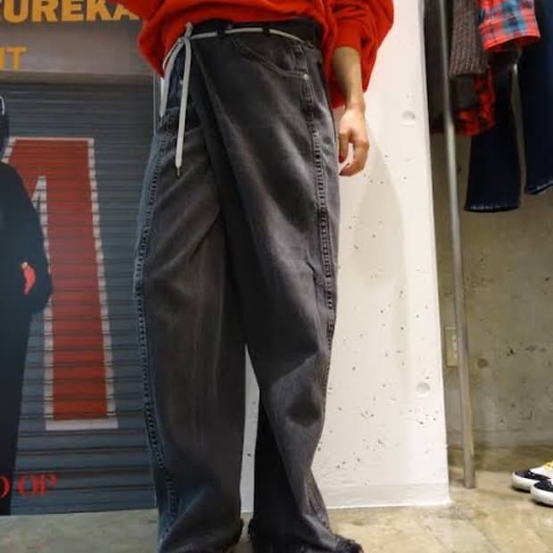 메종유레카 랩 데님팬츠 s