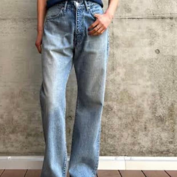 Auralee 오라리 비이커 여성 여름 데님 