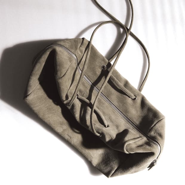 (새상품) nedeh philo shoulder (suede taupe)