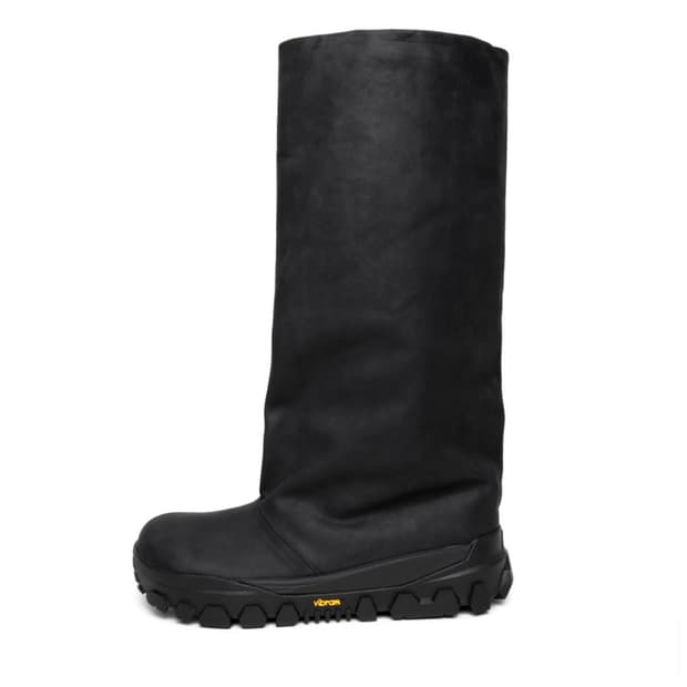 쓰리투에이티 VIBRAM GRUNGE LEATHER BOOTS