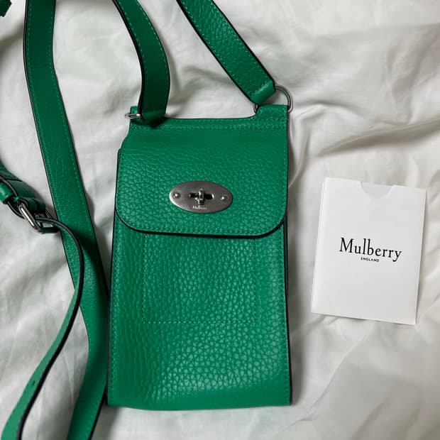 Mulberry mini antony 멀버리 미니 안토니 그린