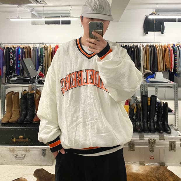 90s HOLLOWAY warm-up shirts 90년대 미국빈티지