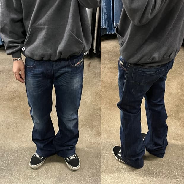 00s 디젤 자탄 데님 부츠컷 (32“)