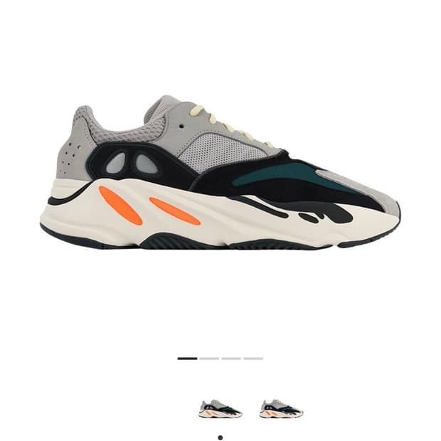 아디다스 이지부스트 700 웨이브러너 솔리드그레이 사이즈235 새상품