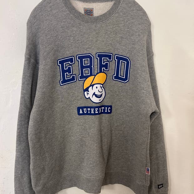 이벳필드 EBFD 맨투맨 그레이 L