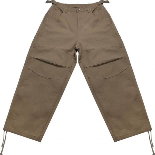 MJD CANVAS 3D KNEE PANTS BEIGE