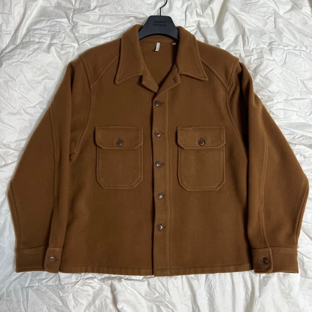 선플라워 울 cpo 자켓