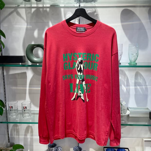 히스테릭글래머 keep music tee