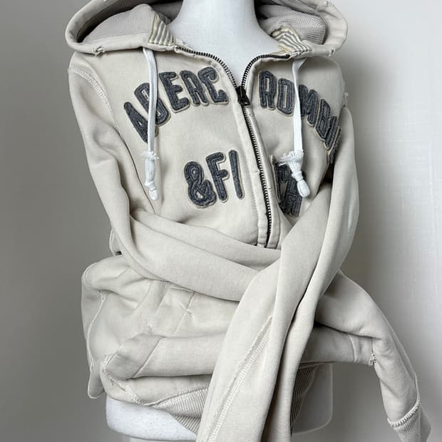 아베크롬비 바닐라 후드집업