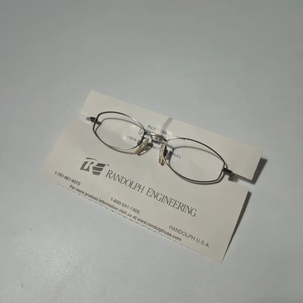란돌프 엔지니어링 미군 안경테 47-19 새상품