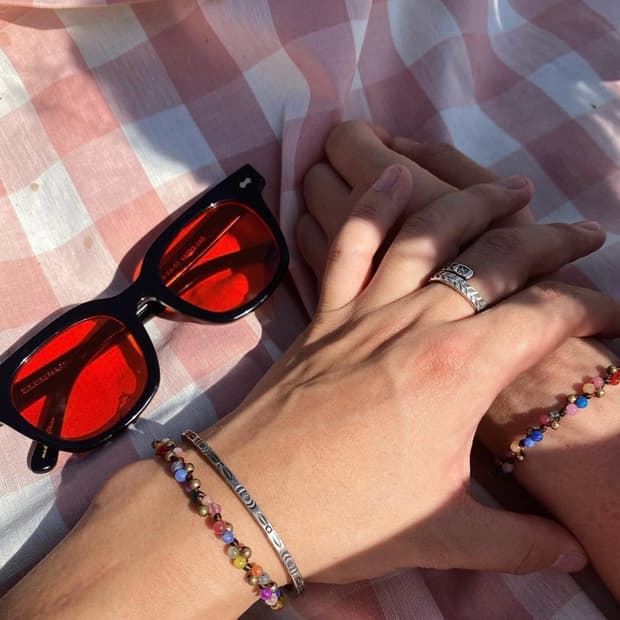 젬스톤 팔찌 (18cm)