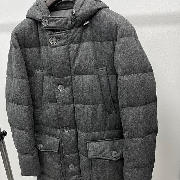 100-105) 에르노 로로피아나 캐시미어 다운패딩 