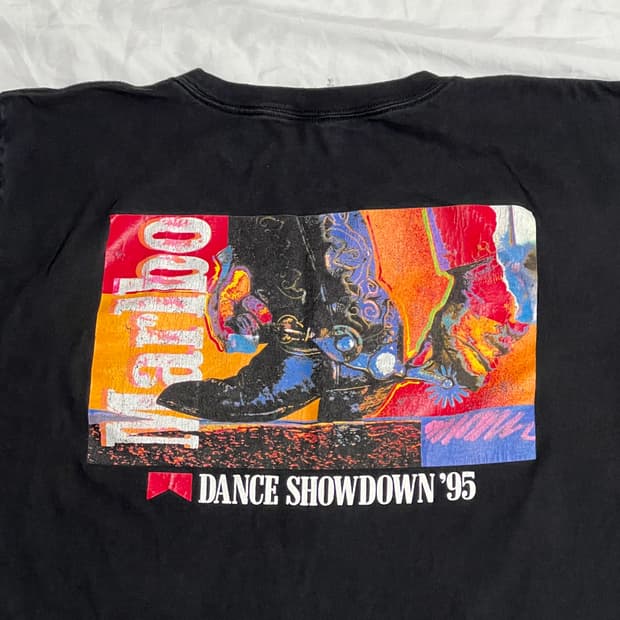 90s 말보로 dance showdown 포켓 반팔