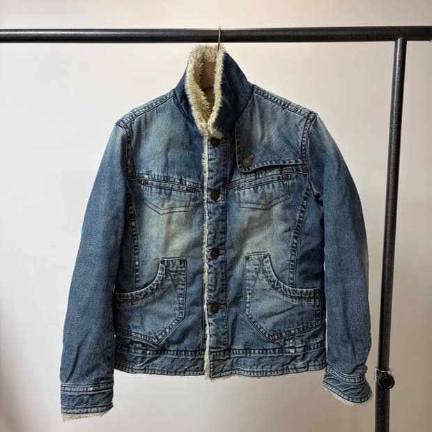 (105) TBJ 쉐르파 y2k 데님 자켓