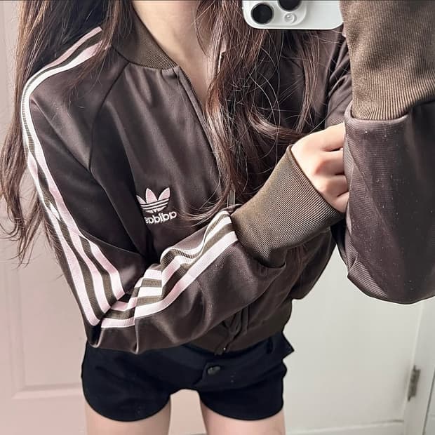 극레어🤎유일매물 아디다스 딸기브라우니 져지