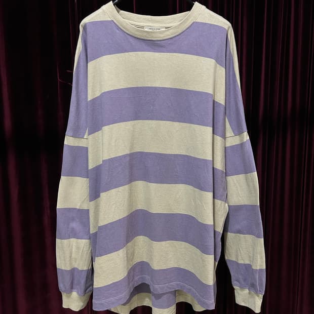 FREAK'S STORE thick stripe sleeve