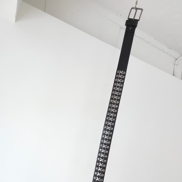 Quick truth detail leather belt