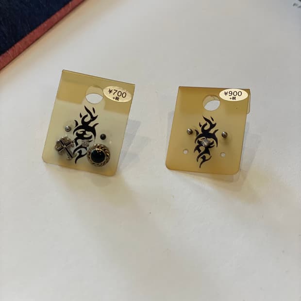 고딕무드 귀걸이 일괄 세트