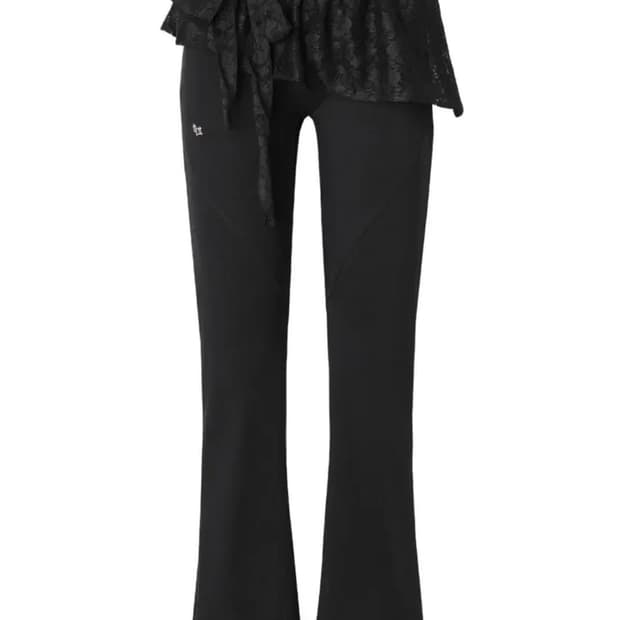 쓰리타임즈 Blossom bootcut pants