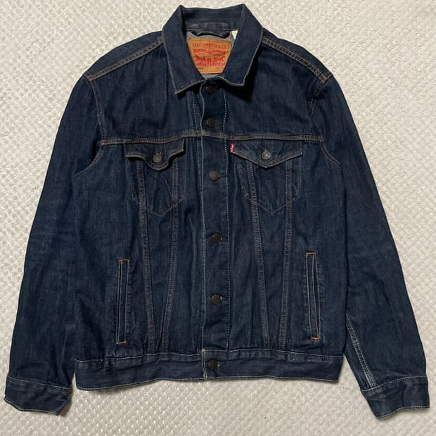 리바이스 72334 타입3 데님 트러커 청자켓 인디고