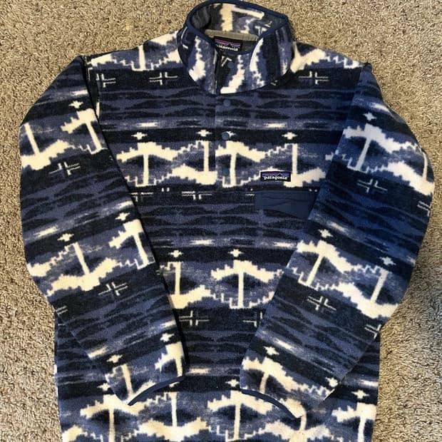 90s 파타고니아 신칠라 스냅-티 플리스 풀오버