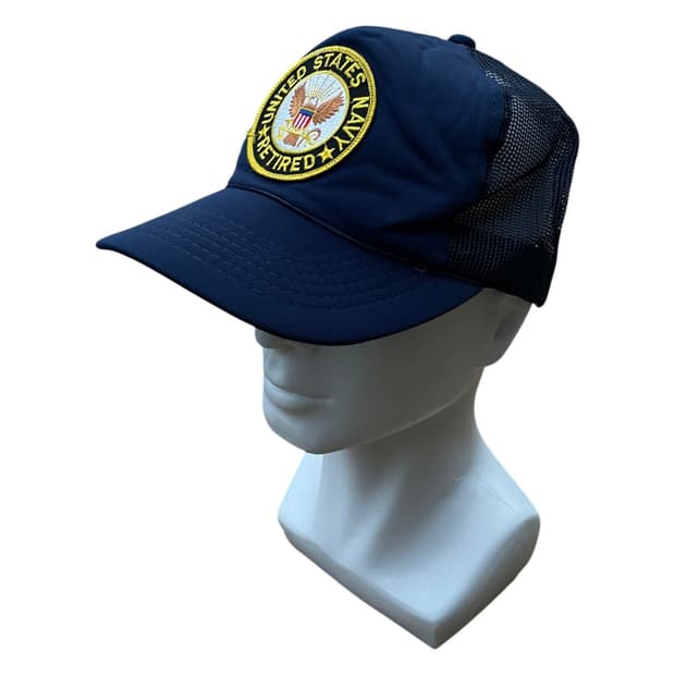 빈티지 트러커 캡 🇺🇸 미해군 패치 Cap c.28