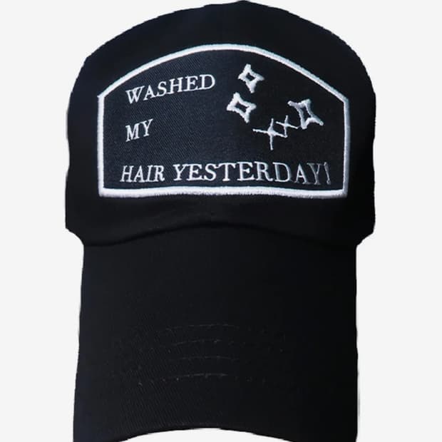 더콜디스트모먼트 모자 washed my hair yesterday 59호