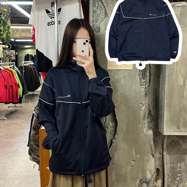 챔피온 져지 네이비 M #csz1473