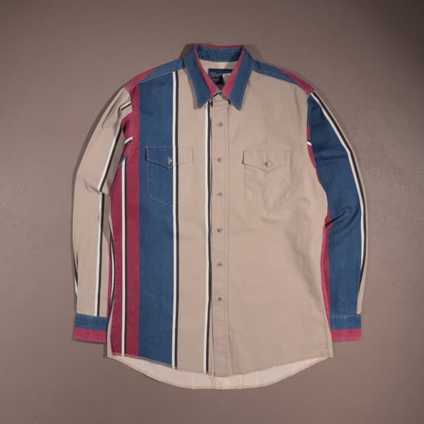 랭글러 헤비코튼 웨스턴 셔츠