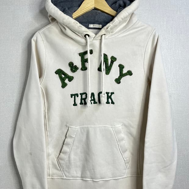 아베크롬비 빈티지 화이트 후드티