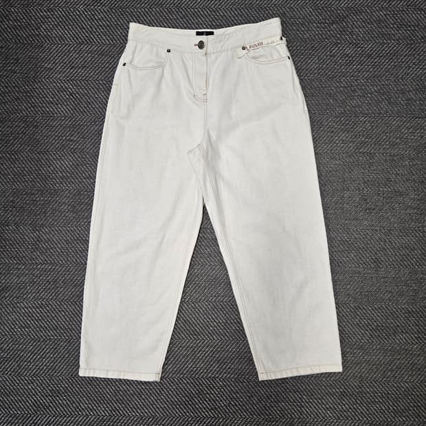 한섬 랑방 LANVIN 팬츠 면84%마16%바지