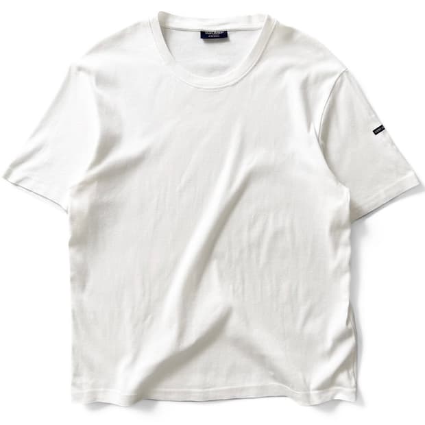 Saint James Solid Crew Neck T-Shirt