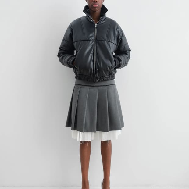 (XS,S) 기마구아스 Paula 푸퍼 자켓 블랙