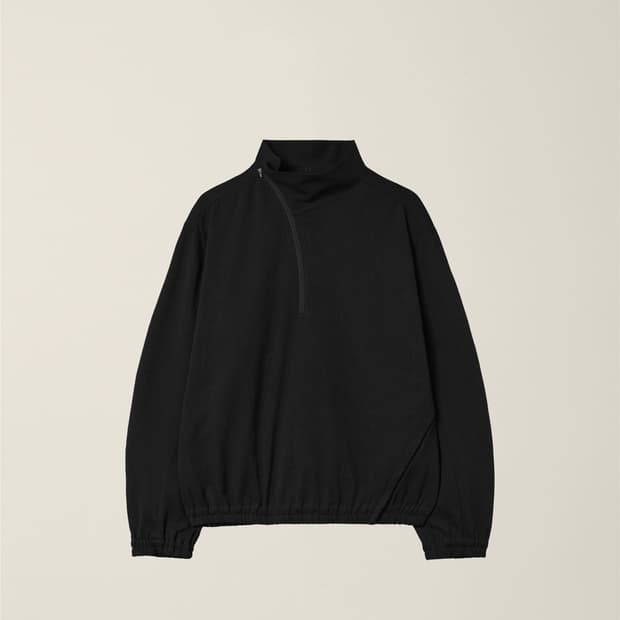 EE 커브드 하프집업 m