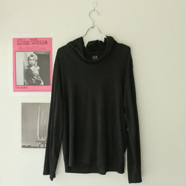 아르마니 익스체인지 롱슬리브 후드