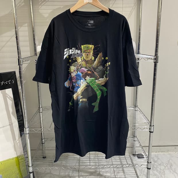 죠죠 오피셜 애니메이션 티셔츠