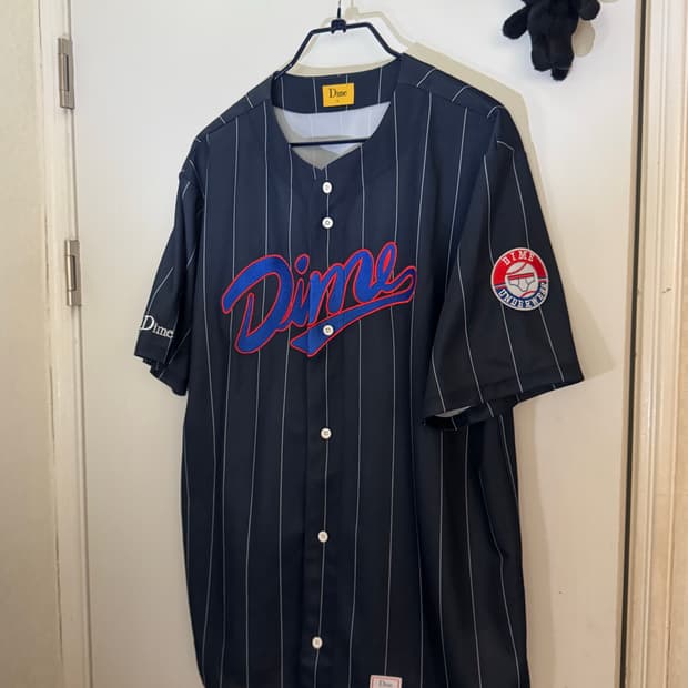 다임 스트라이프 베이스볼 져지