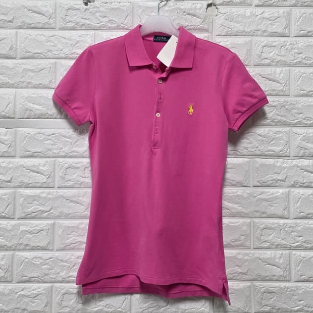 폴로 랄프로렌 핑크 카라티 M 새상품