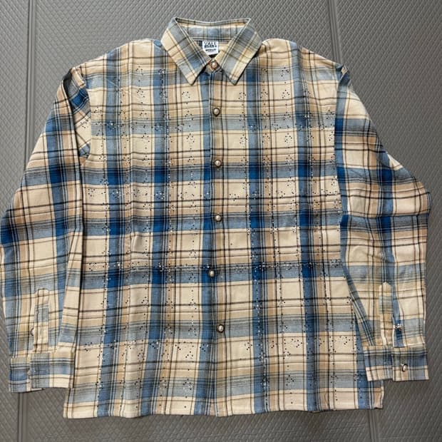 (M) VALE FOREVER vvs 플란넬 셔츠 