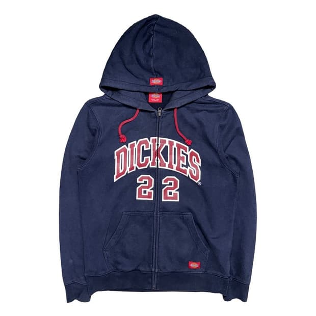 DICKIES 후드집업 네이비 S-M