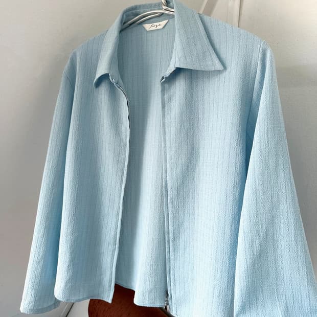 Design volume fabric zip easy shirket