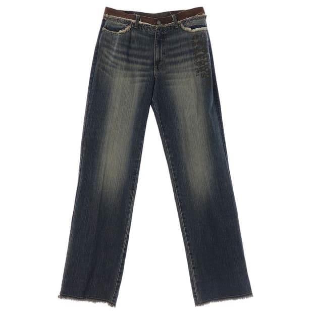 REI JEANS 빈티지 가죽팬츠 32