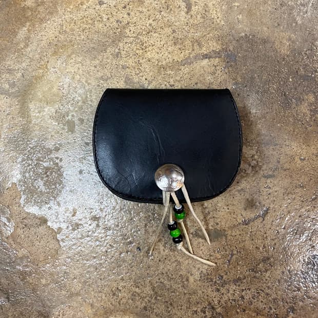 베지터블 가죽 동전 지갑 파우치