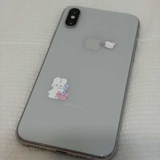 아이폰 xs 북미판 무음 64gb 실버