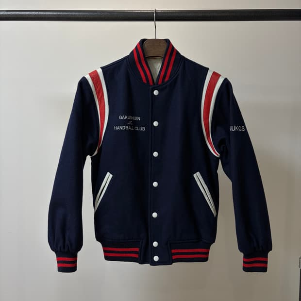 (M) 90s village stone 빌리지 스톤 바시티 자켓